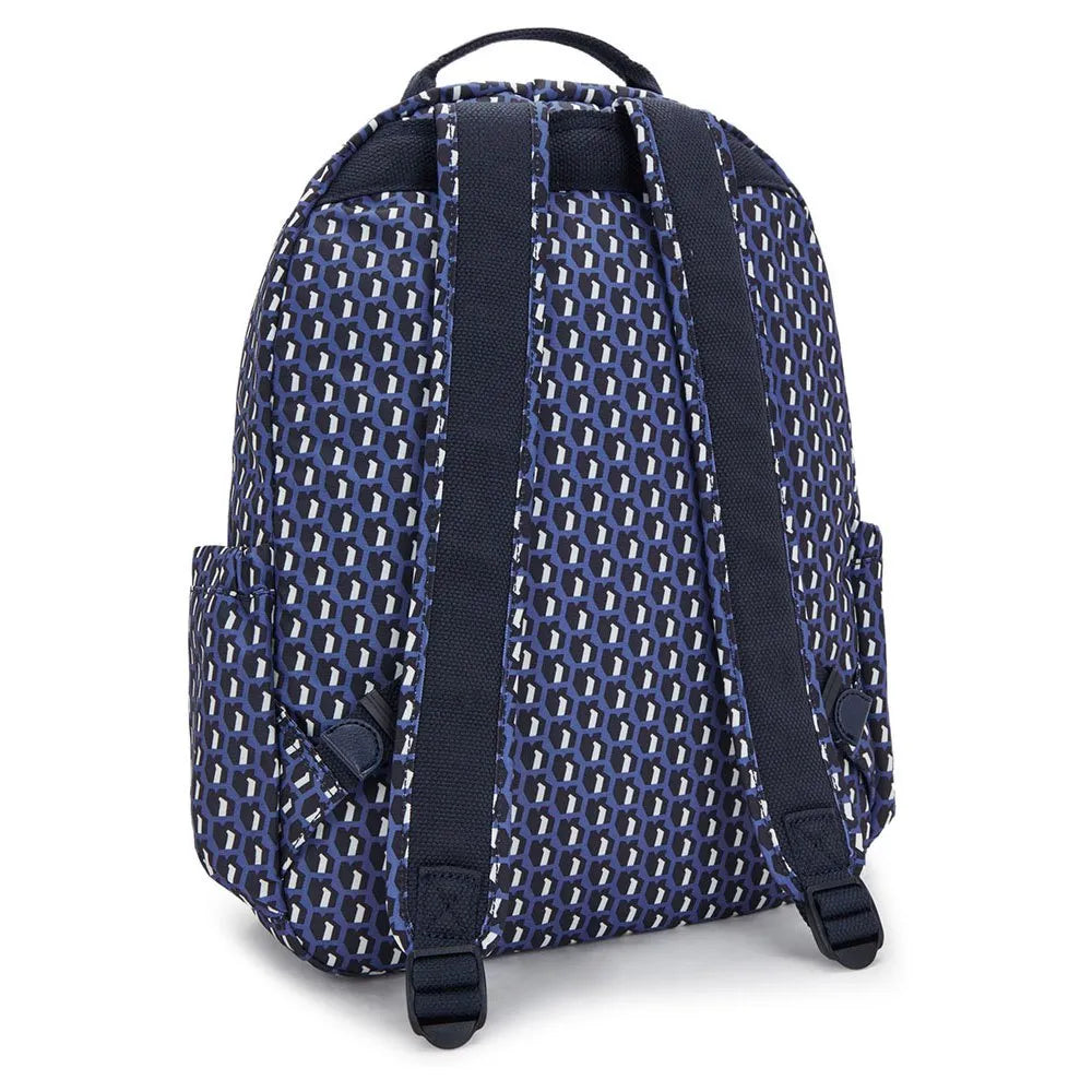 Mochila Kipling Seoul Grande 15" Laptop Backpack - 3D K BLUE