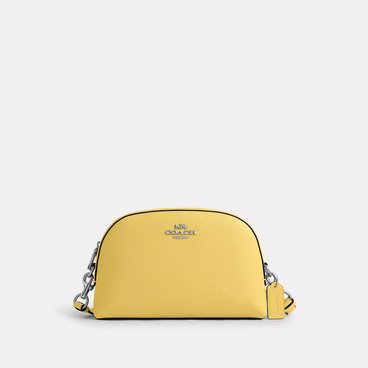 Bolsa Coach Madi Crossbody - Silver/Daisy