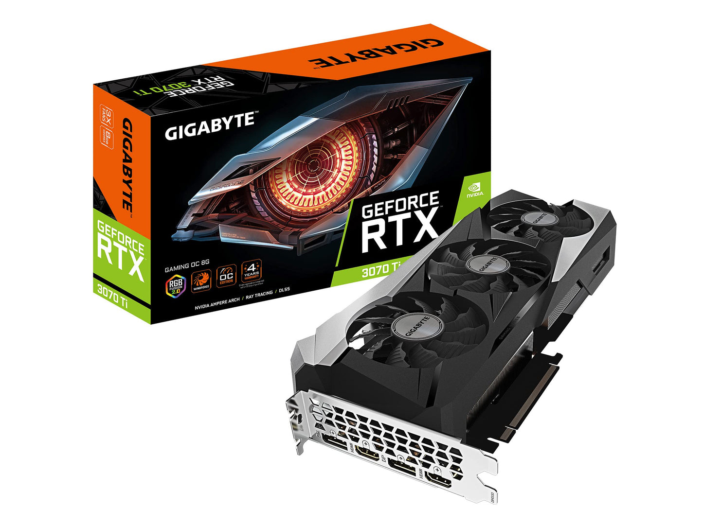 Tarjeta De Video Geforce Rtx 3070 Gigabyte Nvidia 3xfans 8gb