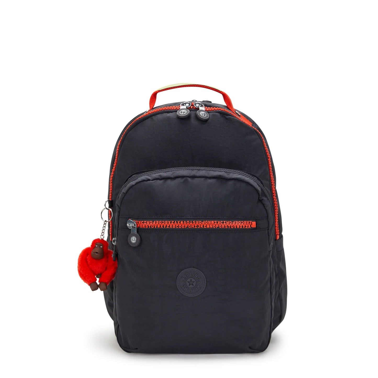 Mochila Kipling Seoul Grande Negro - Iron Letter Fun