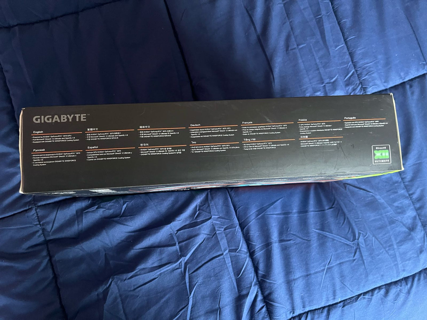 Tarjeta De Video Geforce Rtx 3070 Gigabyte Nvidia 3xfans 8gb