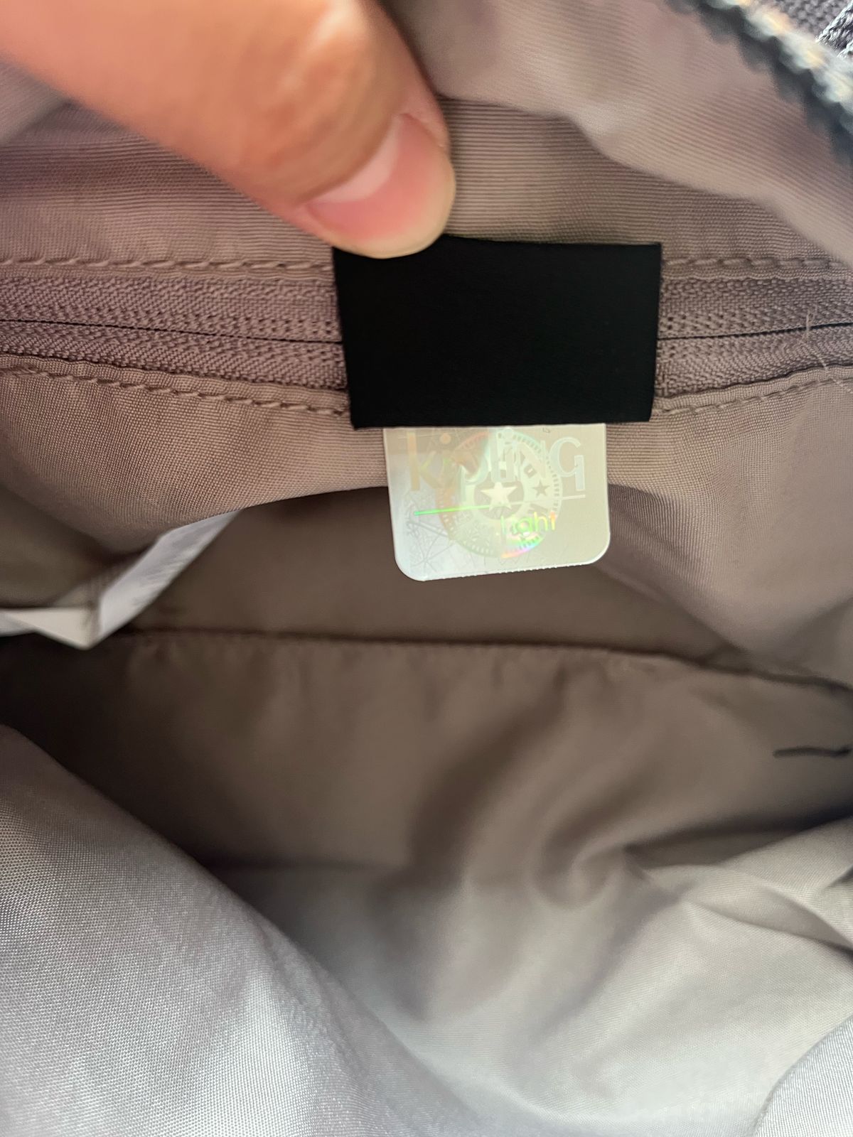 Bolsa Kipling Folki Mini Negra