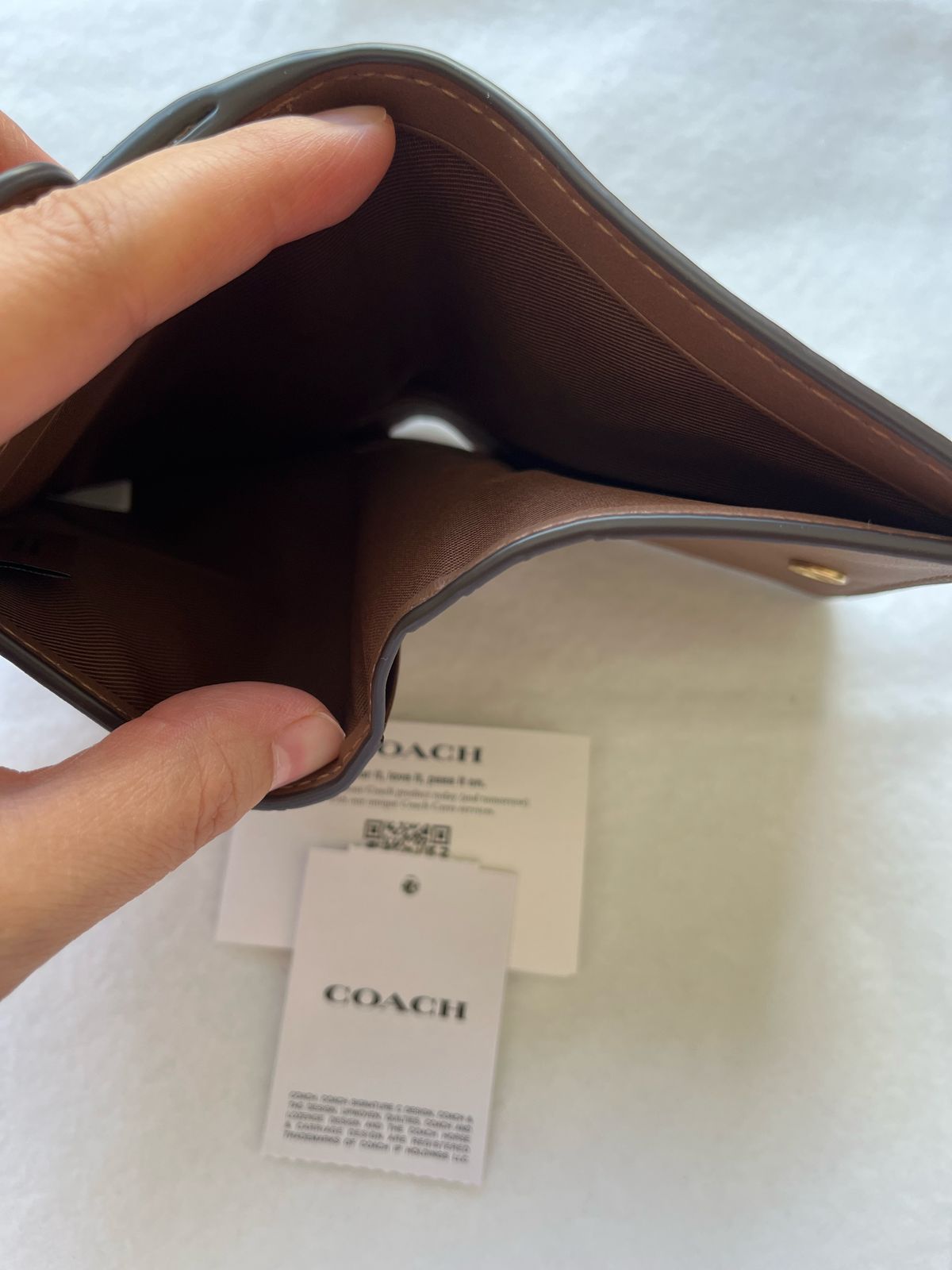 Cartera Coach Small Morgan Wallet - MARRÓN CLARO