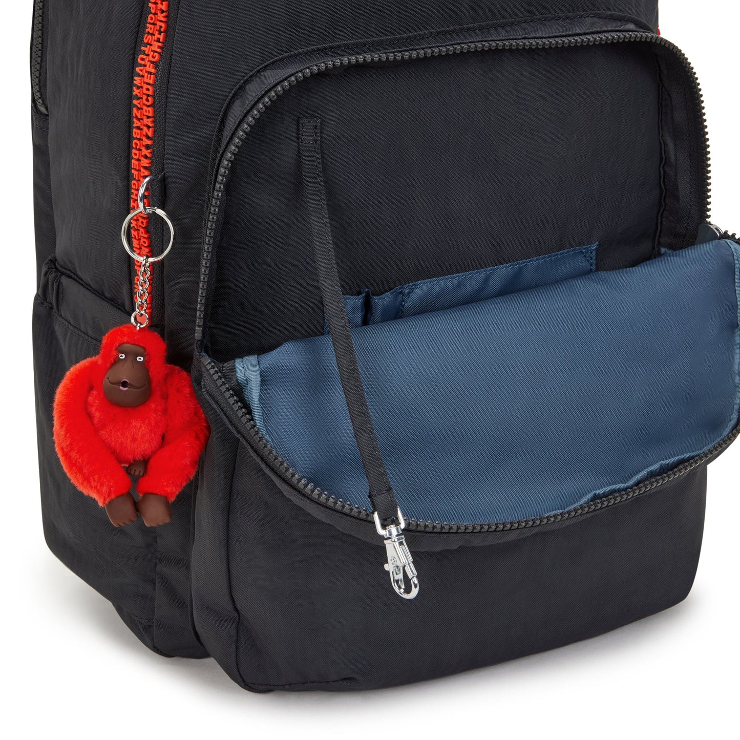 Mochila Kipling Seoul Grande Negro - Iron Letter Fun