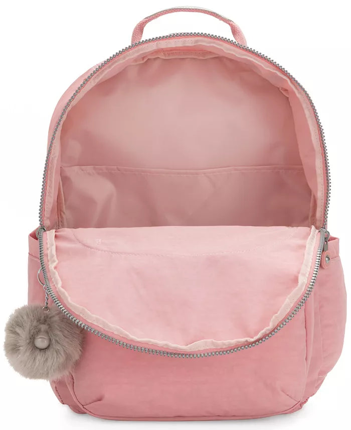 Mochila Kipling Seoul Extra Grande 17" Laptop Backpack - BRIDAL ROSE