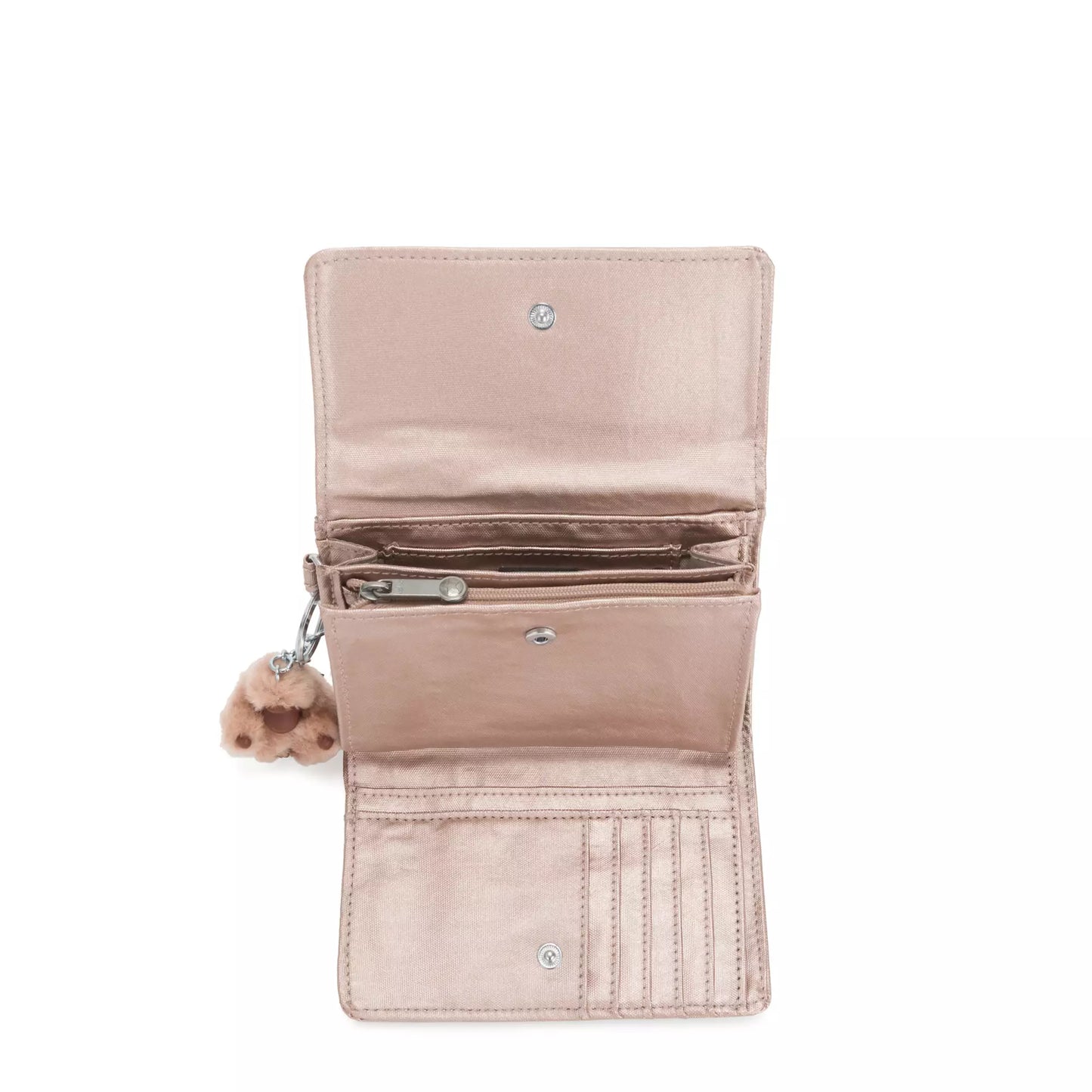 Cartera Kipling Pixi Medium Organizer Wallet Quartz Metallic