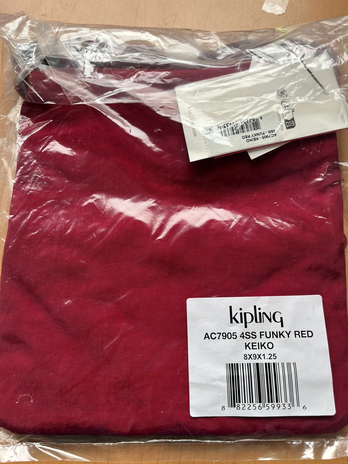 Bolsa Kipling Keiko Funky Red