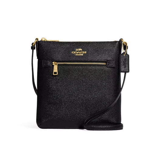 Bolsa Coach Mini Rowan File - Negro
