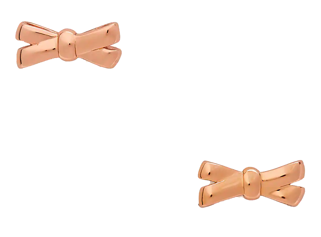 Aretes Kate Spade Double Bow Studs