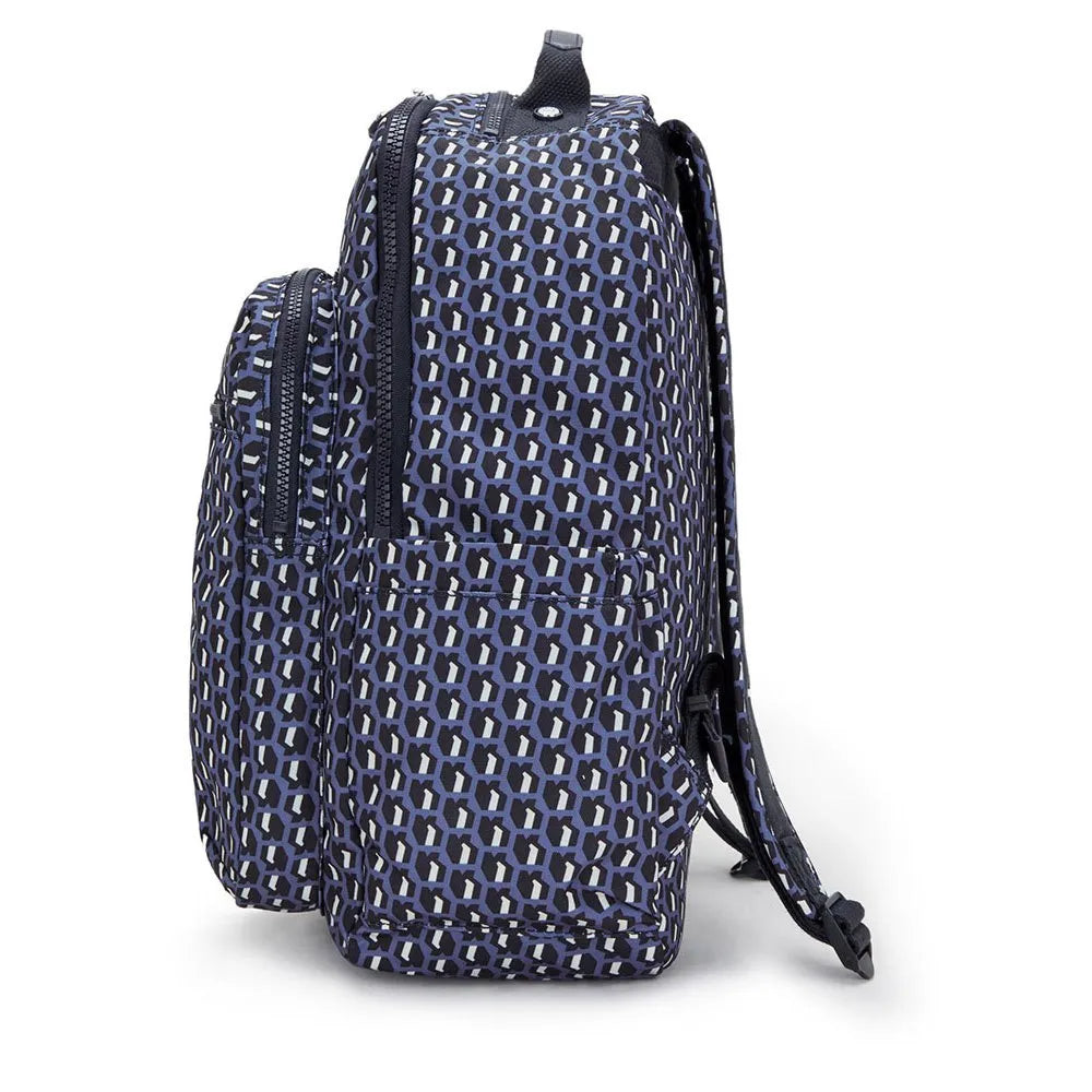 Mochila Kipling Seoul Grande 15" Laptop Backpack - 3D K BLUE