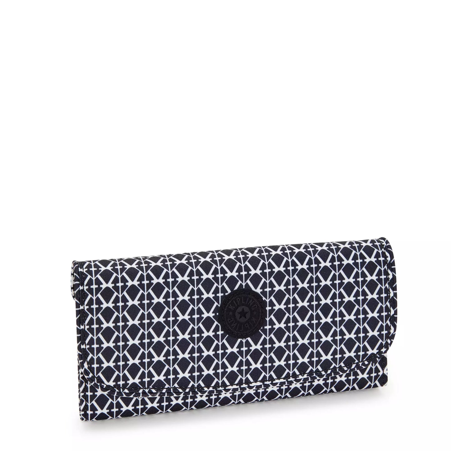 Cartera Kipling Money Land - Signature Print Negro