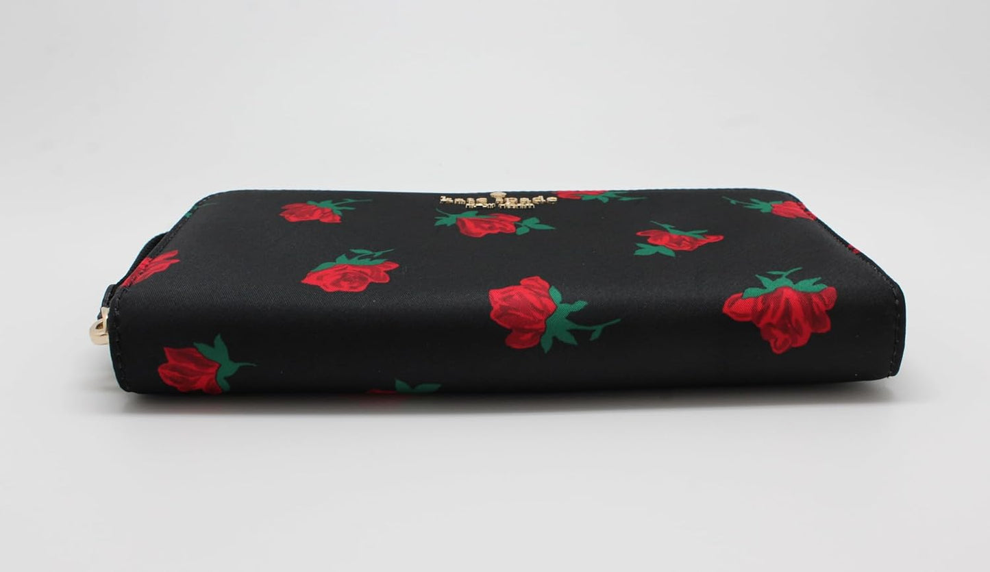 Cartera Kate Spade Chelsea Rose Toss Printed Large Continental Wallet