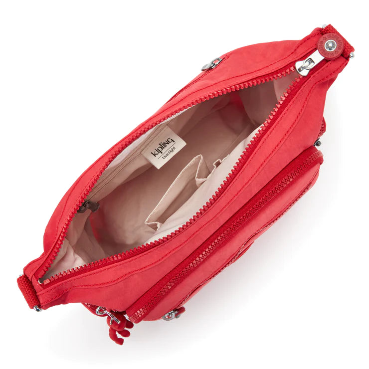 Bolsa Kipling Gabbie Small Crossbody Bag - Party Pink