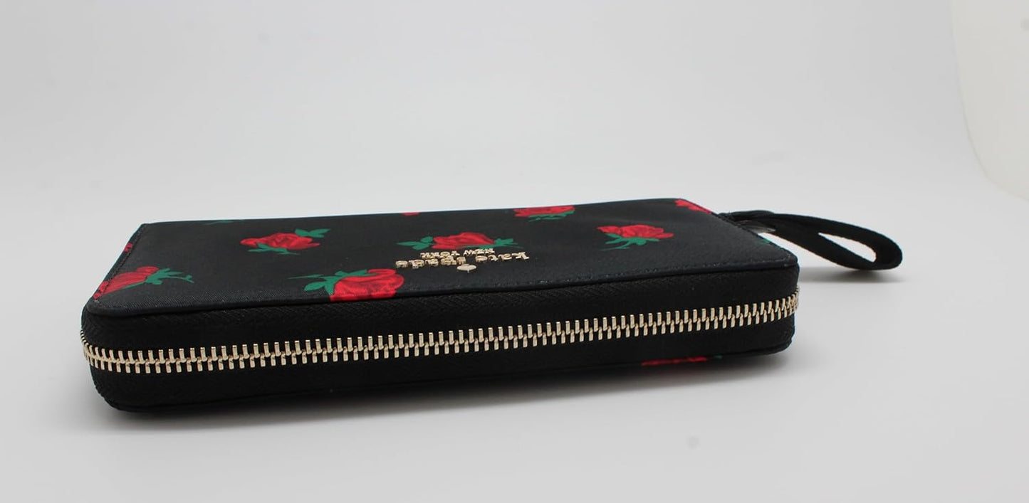 Cartera Kate Spade Chelsea Rose Toss Printed Large Continental Wallet