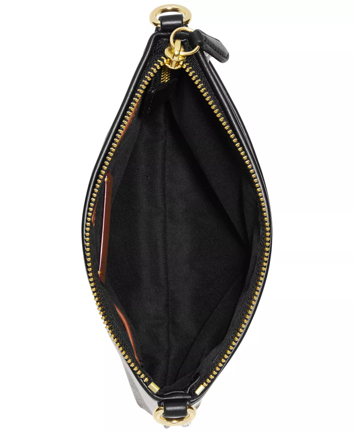 Bolsa Coach Badge Jacquard Kitt Crossbody - NEGRO