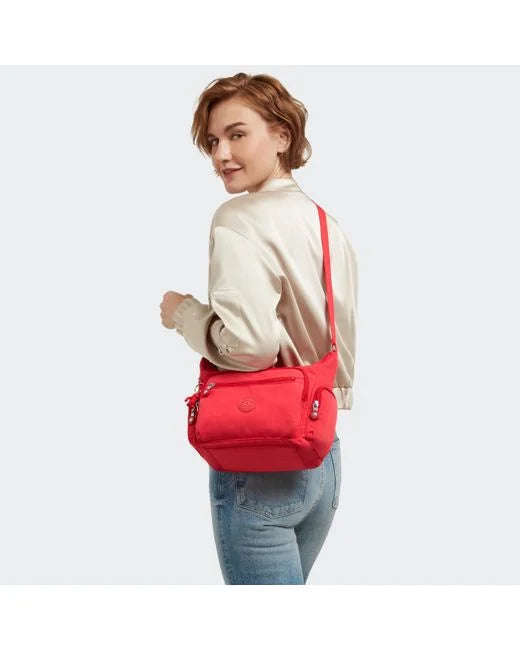Bolsa Kipling Gabbie Small Crossbody Bag - Party Pink