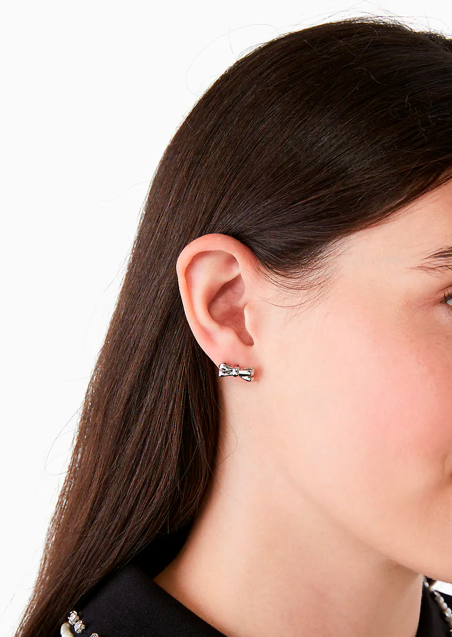 Aretes Kate Spade Double Bow Studs