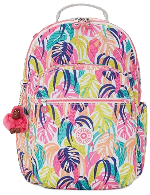 Mochila Kipling Seoul Grande 15" Backpack - PACEFUL JUNGLE PRINTED