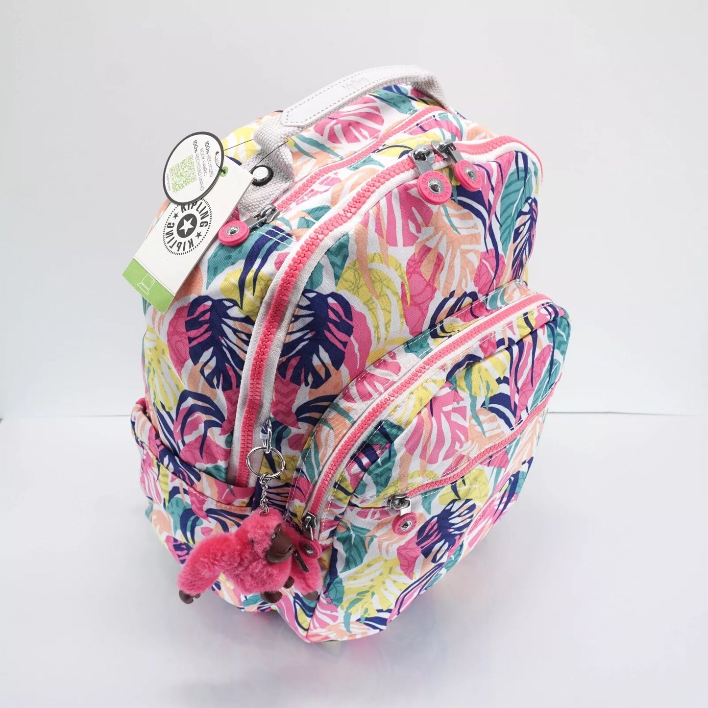 Mochila Kipling Seoul Grande 15" Backpack - PACEFUL JUNGLE PRINTED