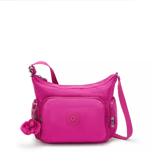 Bolsa Kipling Gabb Small Crossbody Bag - Glowing Fuchsia