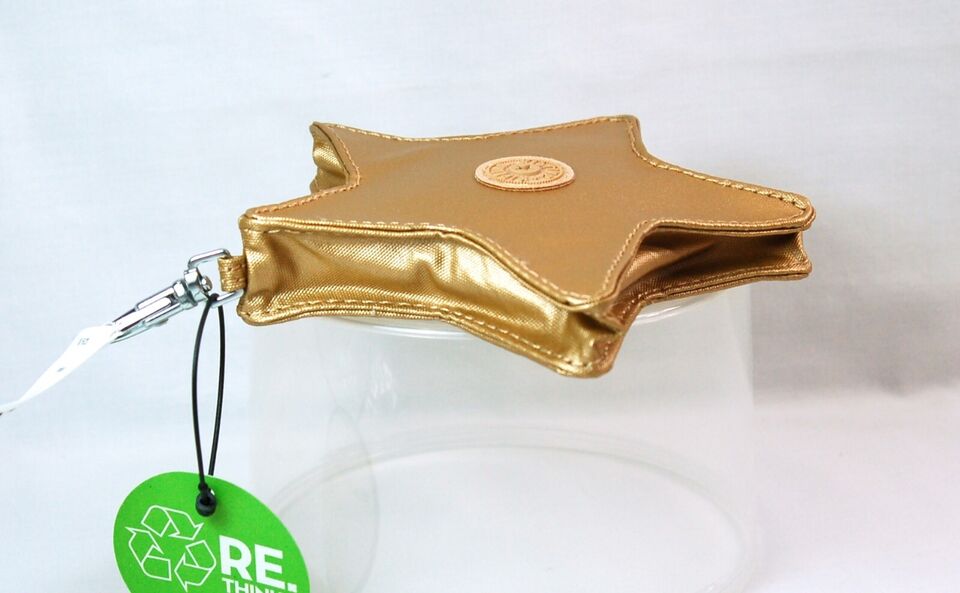 Monedero Kipling Starlette Keychain Dorada