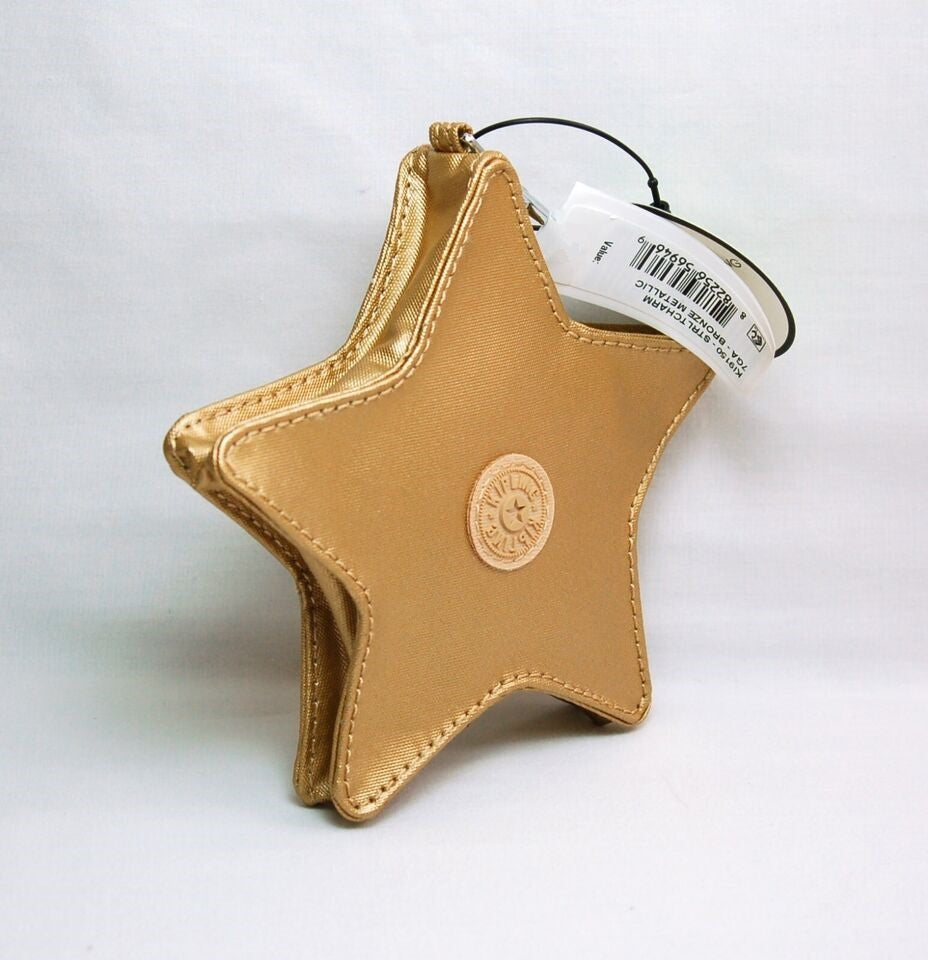 Monedero Kipling Starlette Keychain Dorada