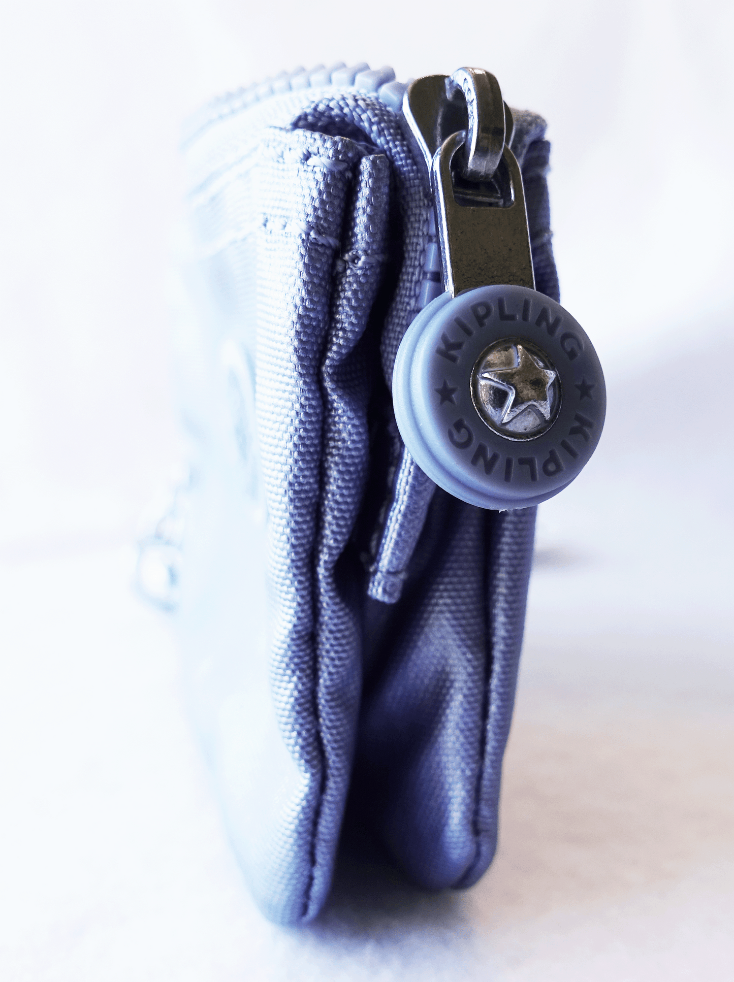 Monedero Kipling Mini Creativity Pebble Blue Metallic