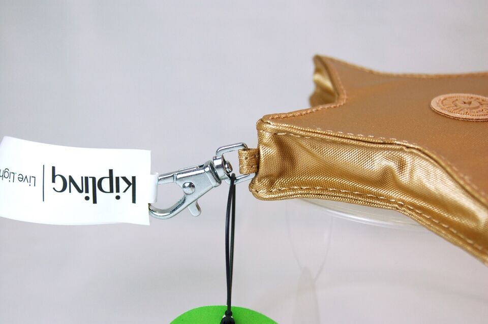 Monedero Kipling Starlette Keychain Dorada
