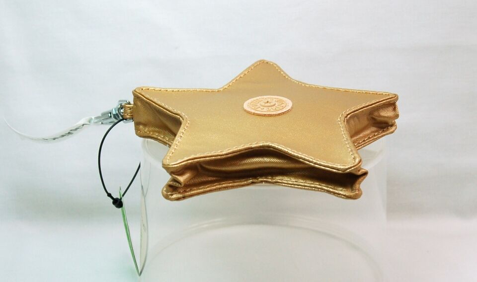 Monedero Kipling Starlette Keychain Dorada