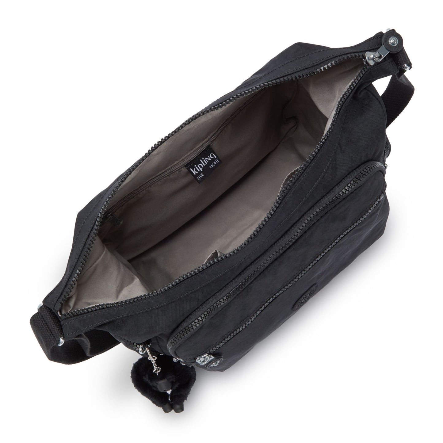 Bolsa Kipling Gabbie GRANDE Crossbody Bag Negro