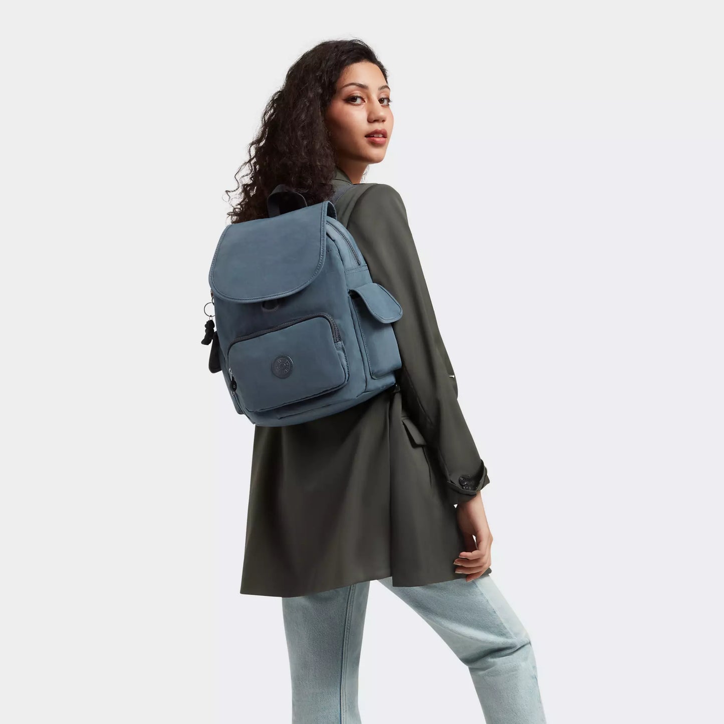 Mochila Kipling City Pack Small - Nocturnal Grey