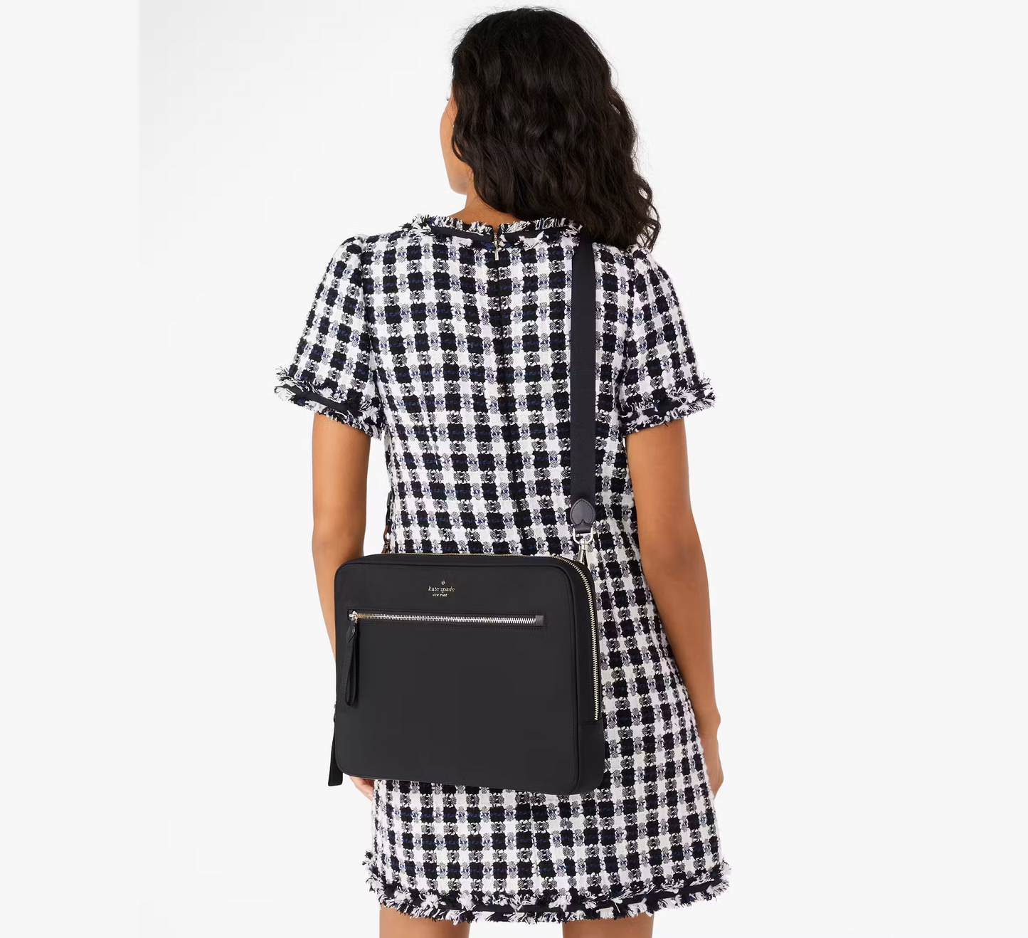 Mochila Kate Spade Chelsea Laptop Sleeve With Strap  - Negro