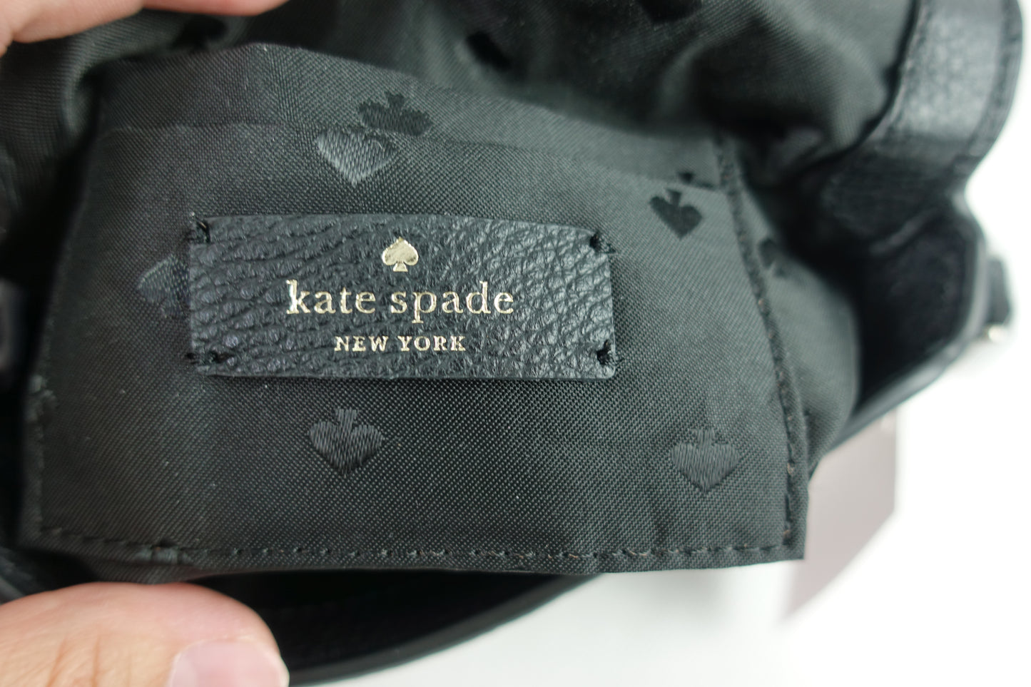 Bolsa Kate Spade Leila Mini Flap Crossbody - Negro