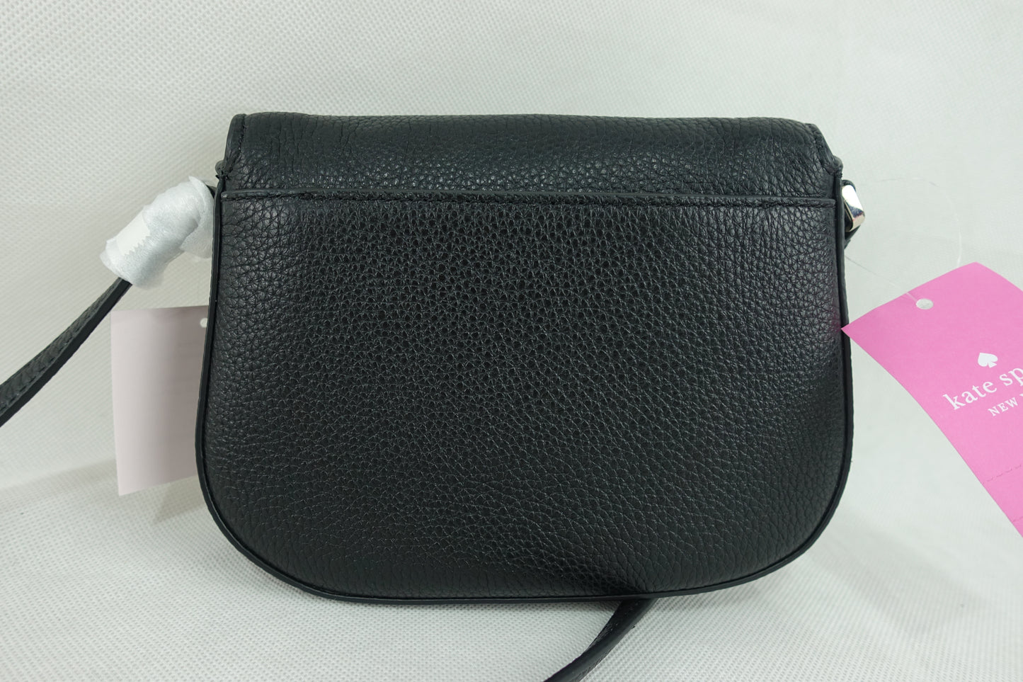 Bolsa Kate Spade Leila Mini Flap Crossbody - Negro