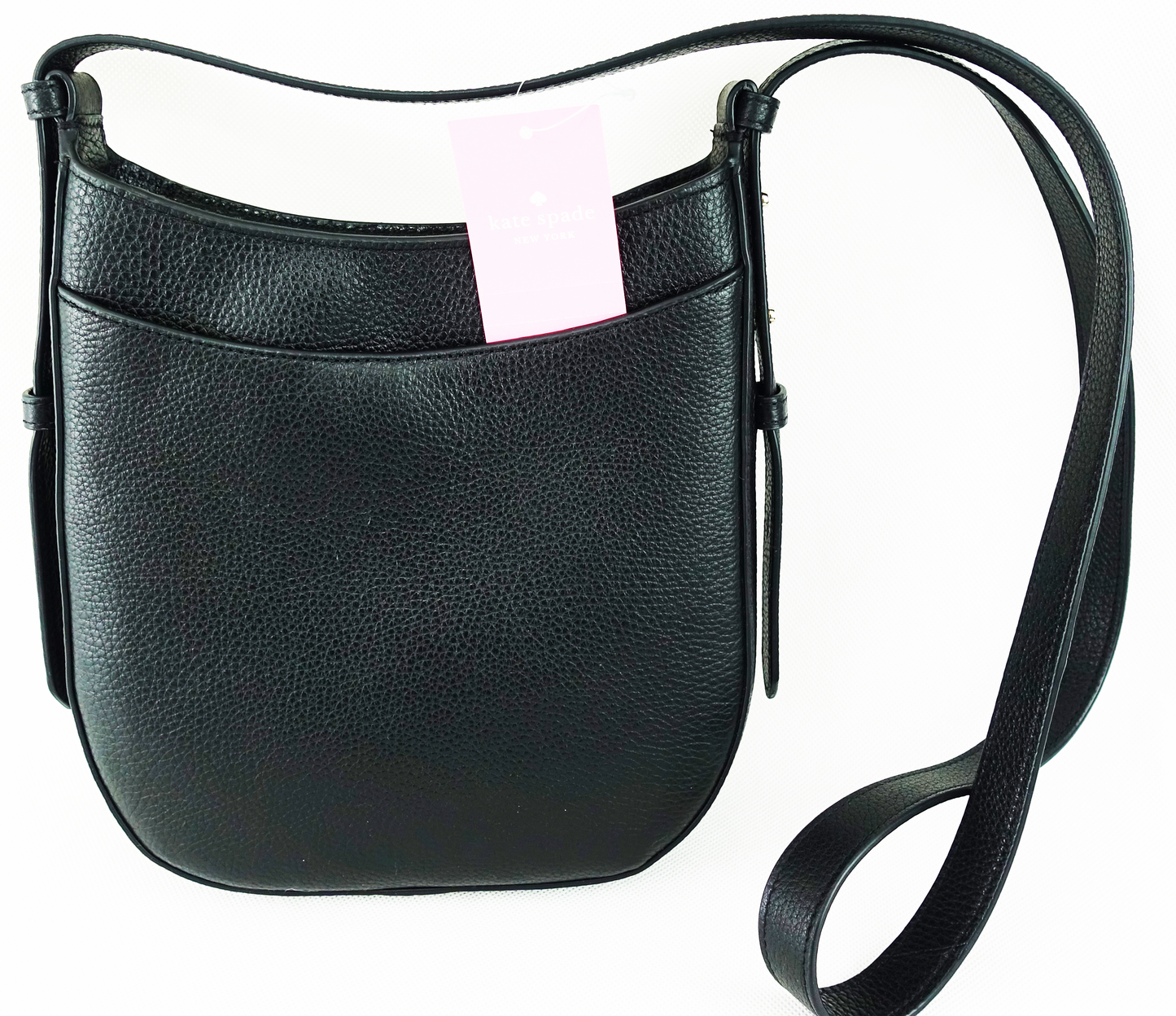 Bolsa Kate Spade Leila Pebbled Leather North - NEGRO