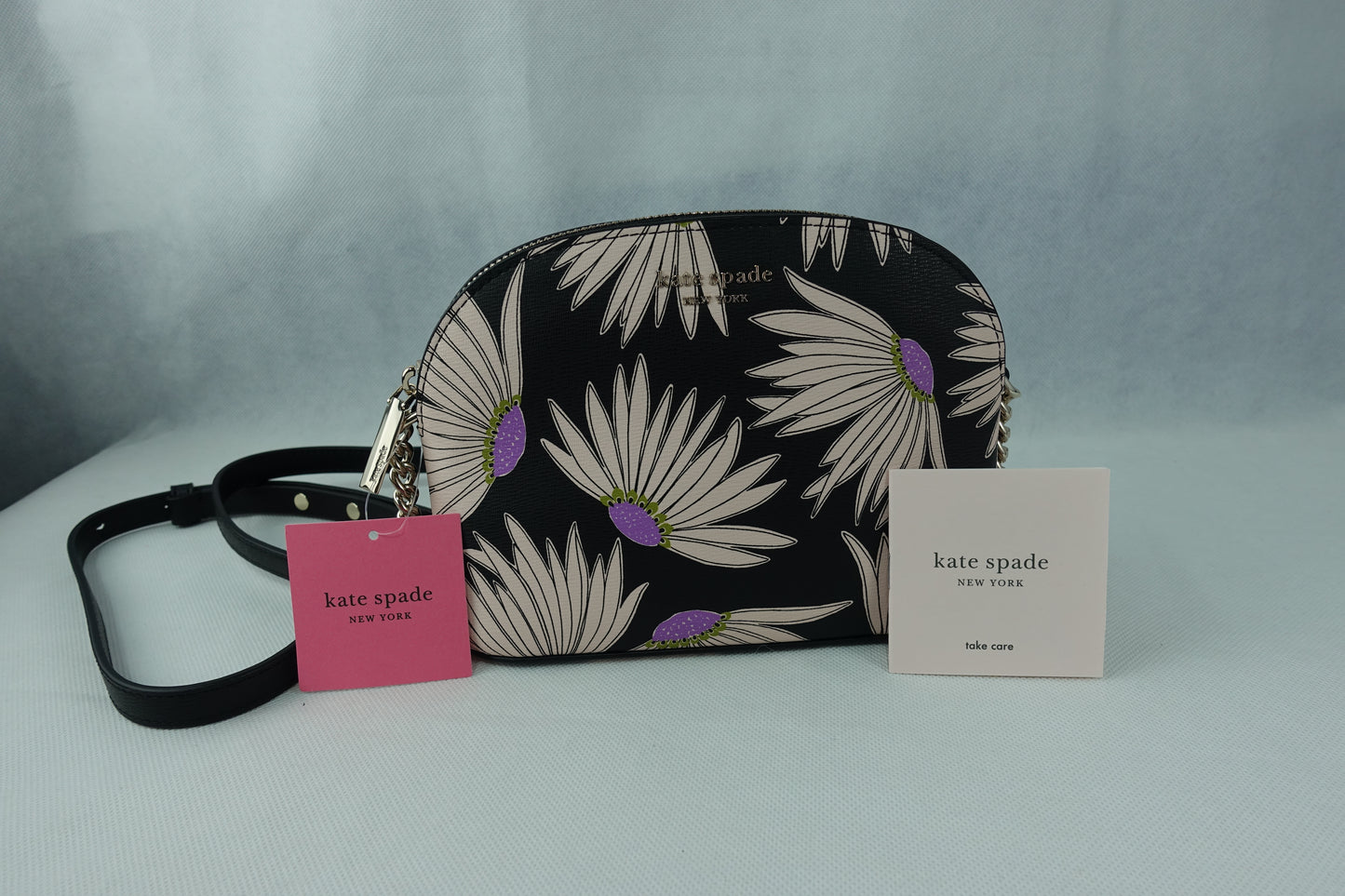Bolsa Kate Spade Spencer Falling Flower Small Dome Crossbody