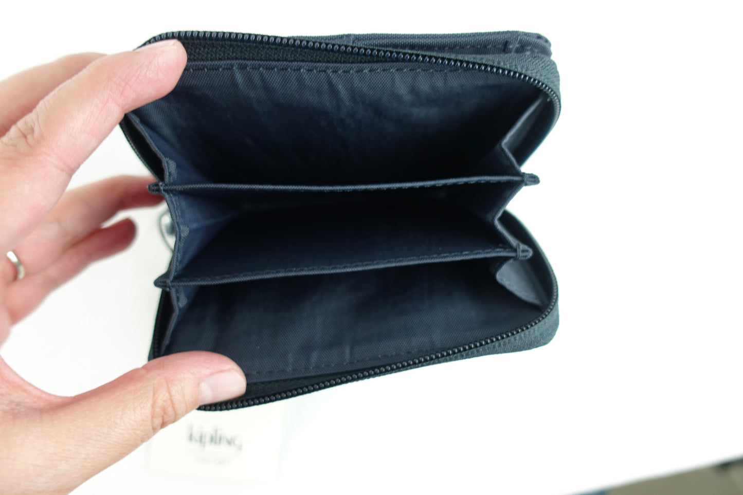 Cartera Kipling Money Love Azul Oscuro