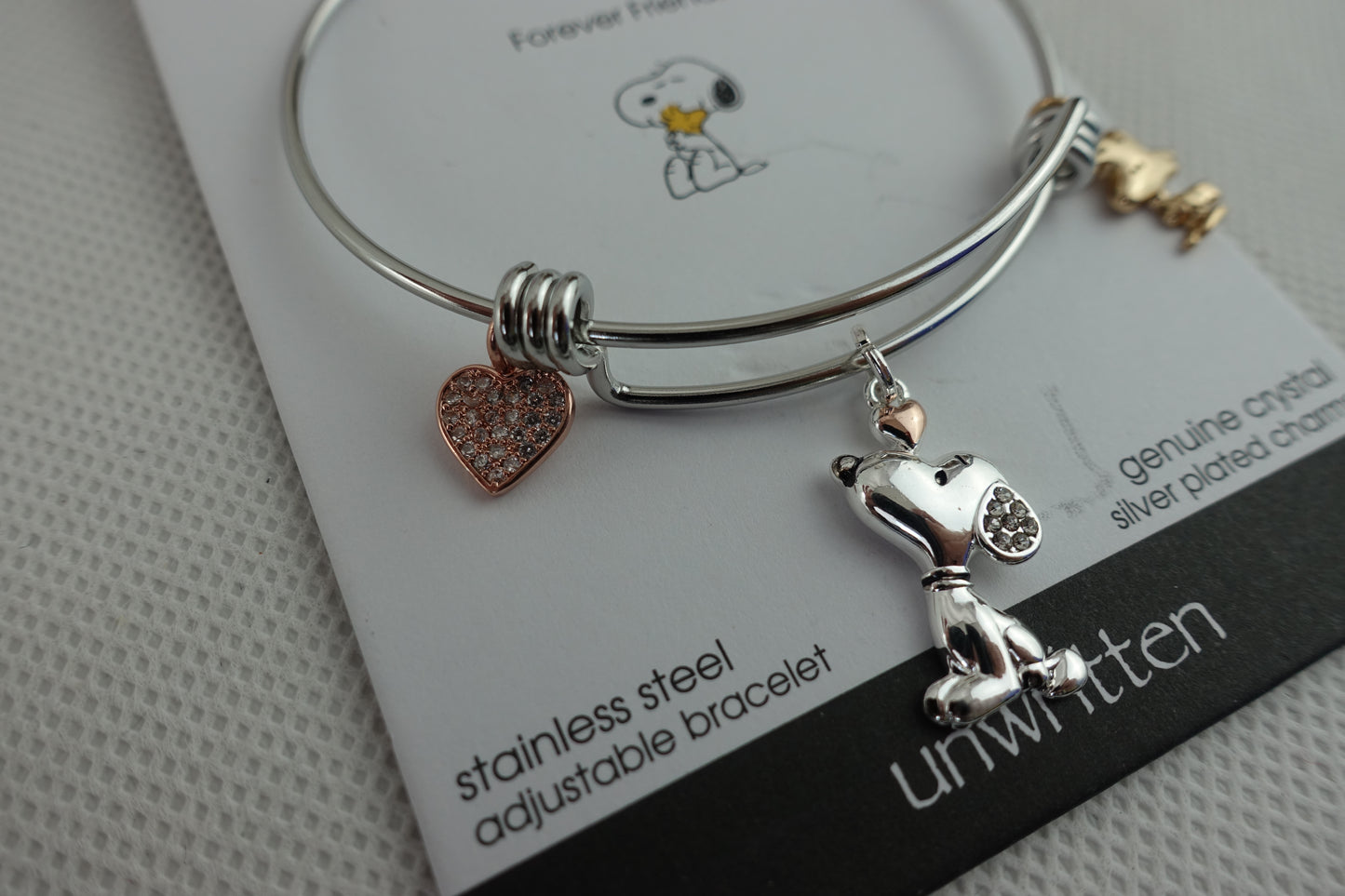 Pulsera Brazalete Snoopy & Woodstock Friends 4 Ever