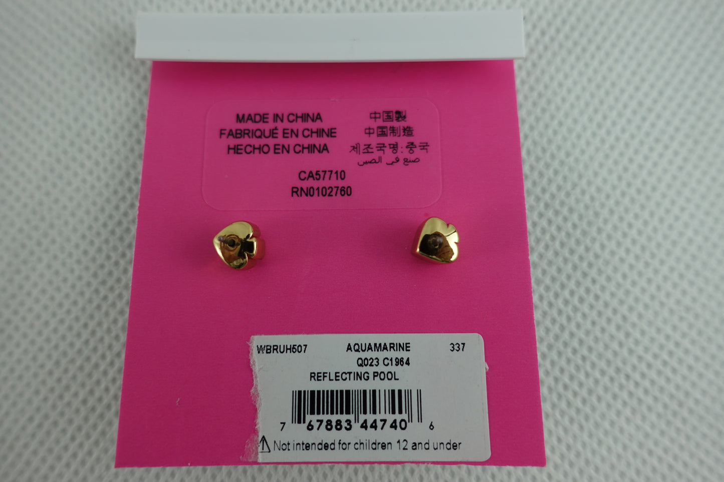 Aretes Kate Spade TAMAÑO MINI Reflecting Pool Mini Round Studs