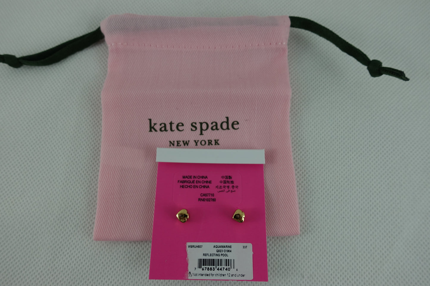 Aretes Kate Spade TAMAÑO MINI Reflecting Pool Mini Round Studs