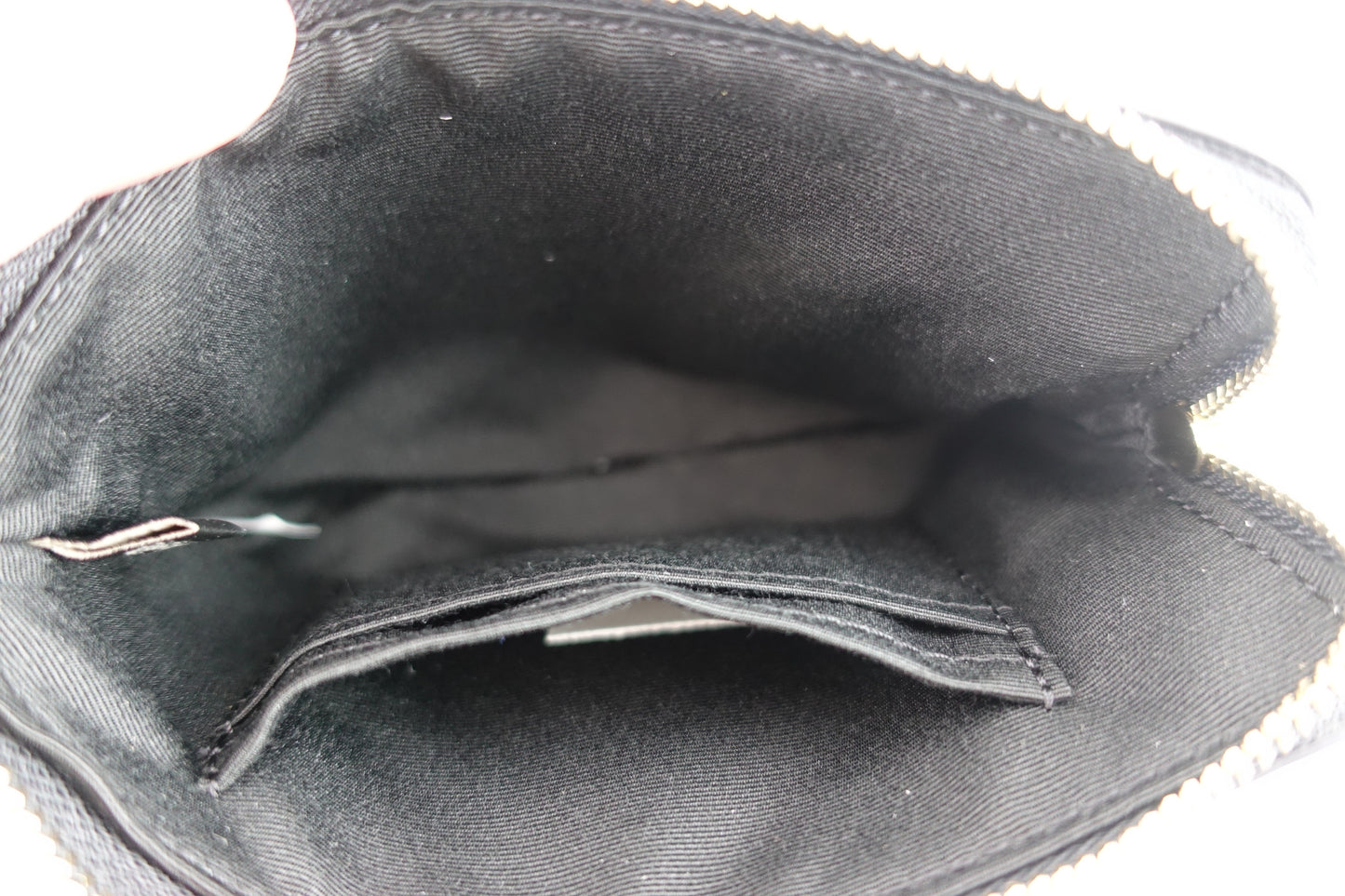 Monedero Coach Corner Zip Negro