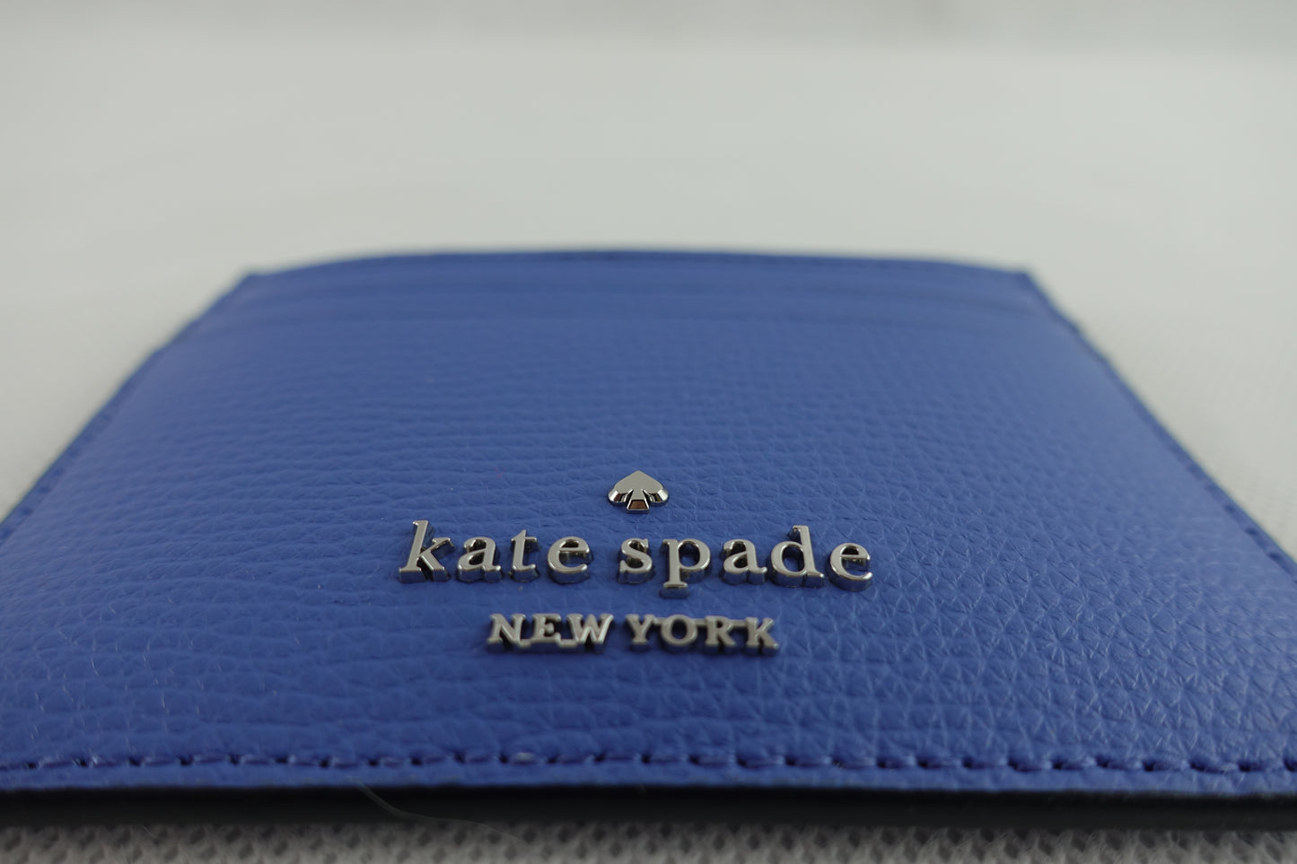 Tarjetero Kate Spade Darcy Refined Grain Leather Azul