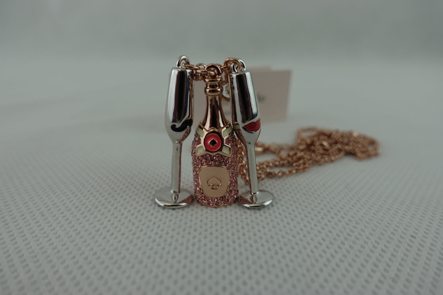 Dije Collar Kate Spade Make Magic Champagne Cluster Pendant