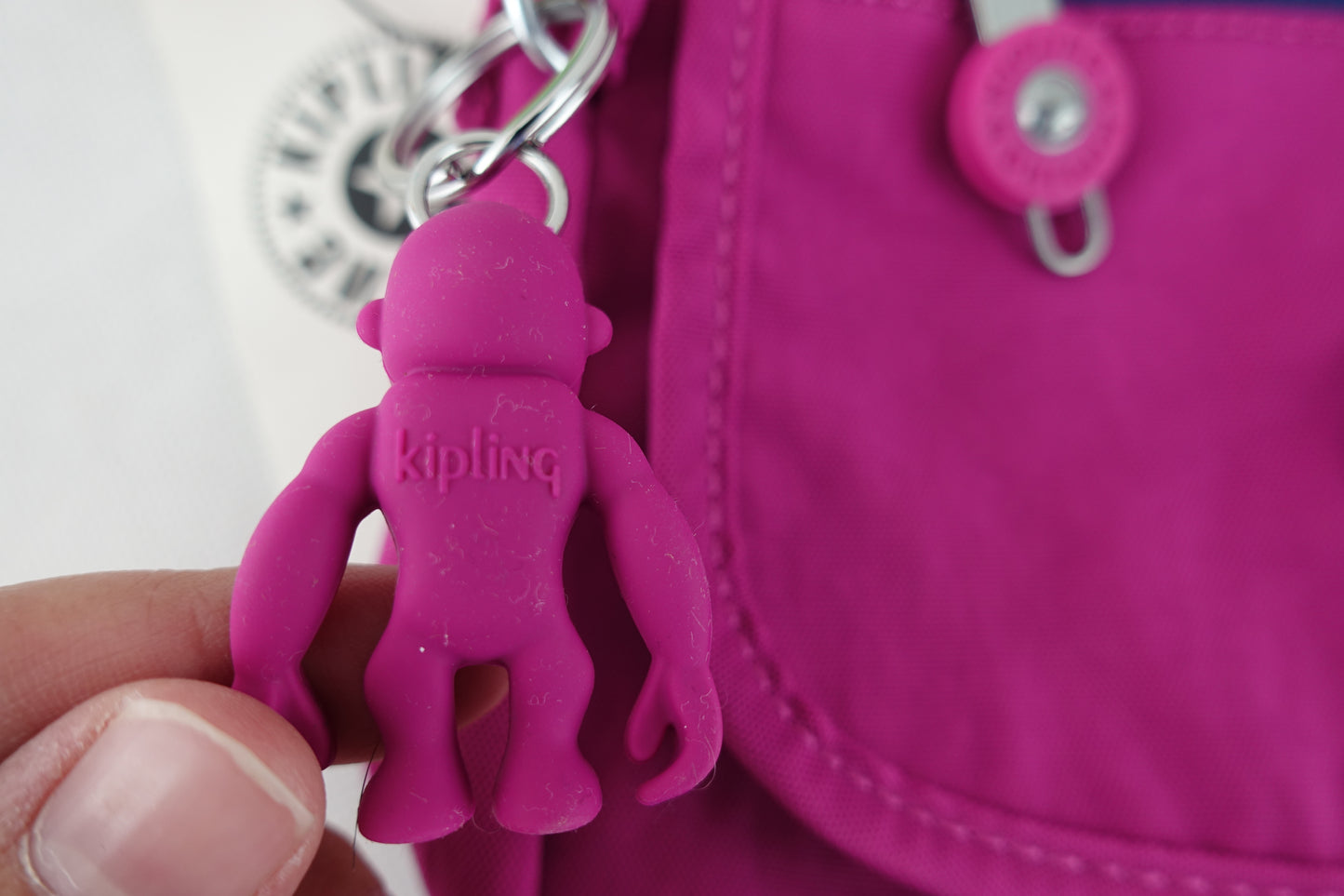 Kipling Sabian Crossbody Bag PINK Fuchsia