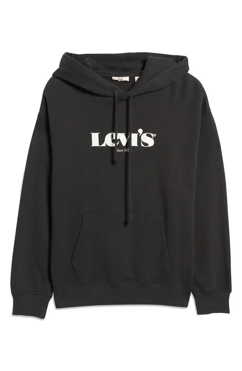 Sudadera Chamarra Levis Hoodie Mujer Cómoda Juvenil Moda Retro