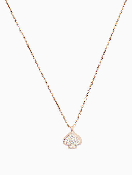 Collar Dije Kate Spade Everyday Spade Pave Mini Pendant