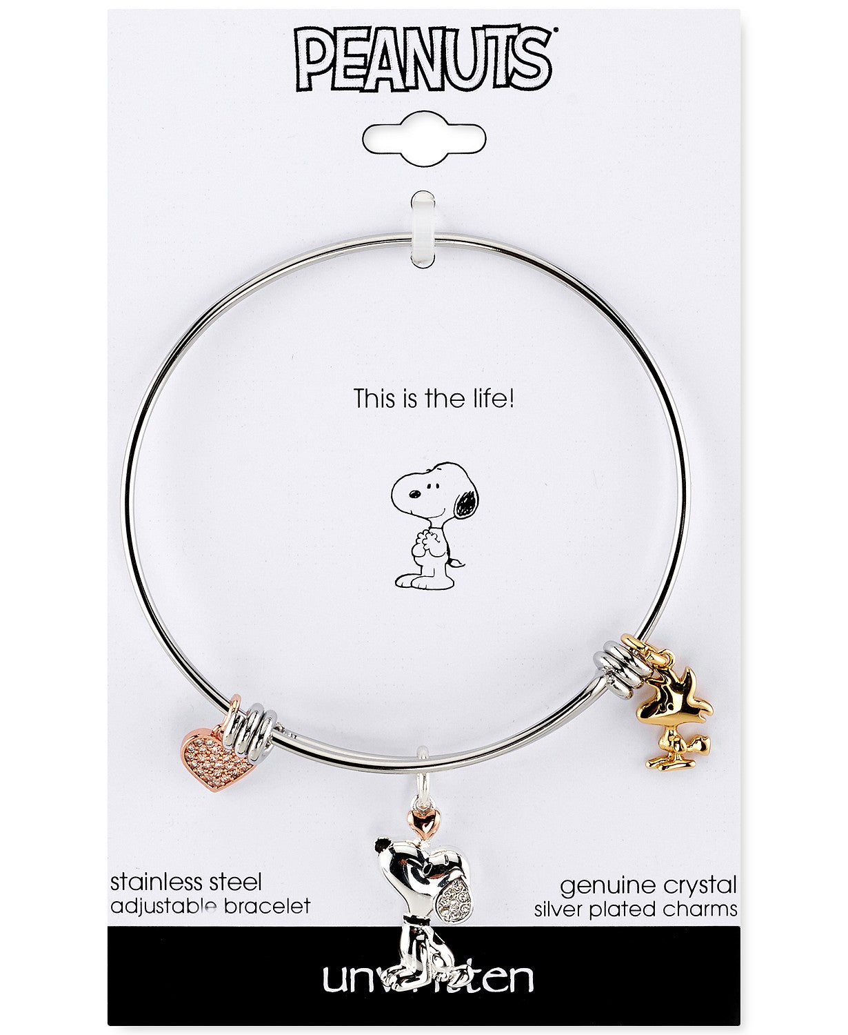 Pulsera Brazalete Snoopy & Woodstock Friends 4 Ever