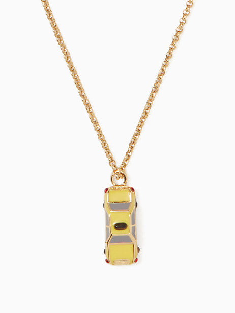 Collar Dije Kate Spade Taxi Mini Pendant