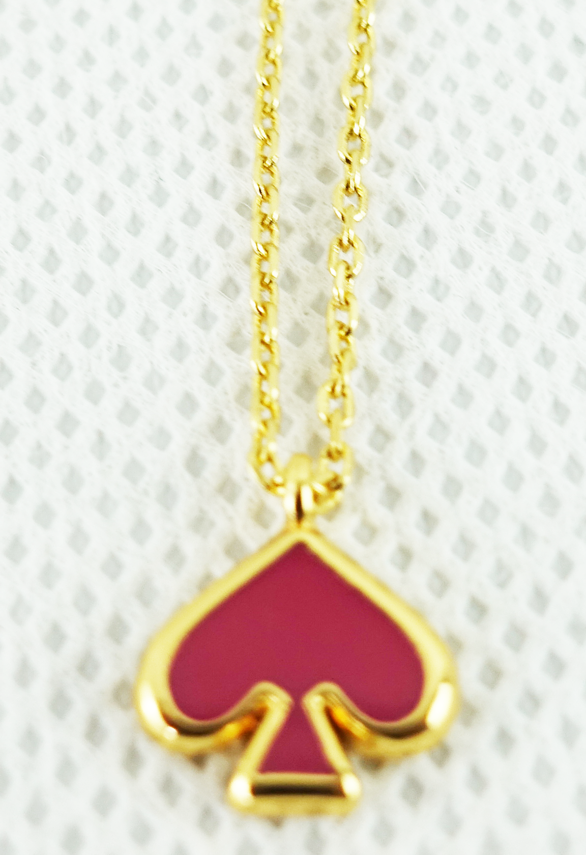 Collar Dije Kate Spade Everyday Spade Enamel Mini