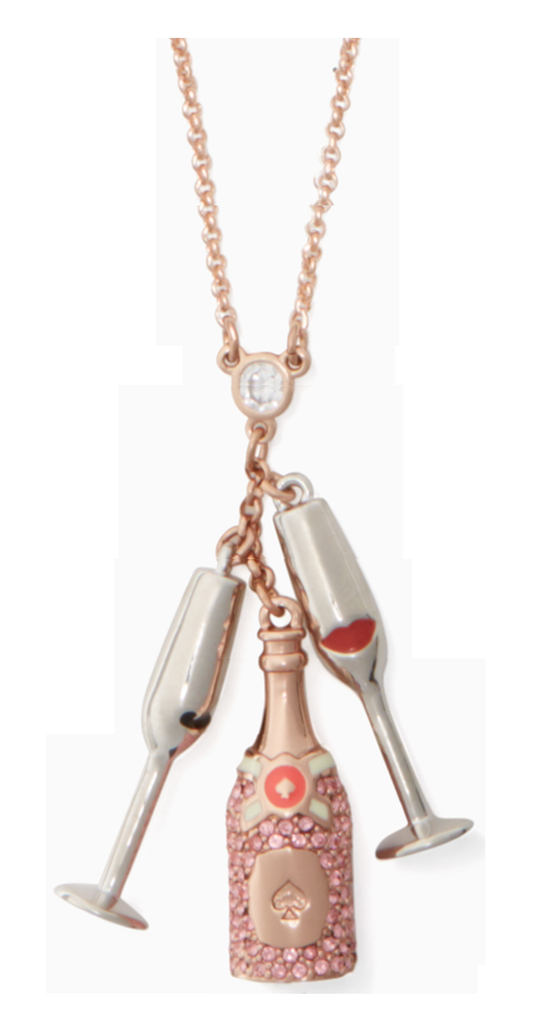 Dije Collar Kate Spade Make Magic Champagne Cluster Pendant